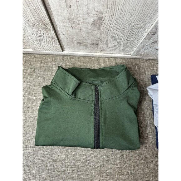 Real Essentials Mens Jacket Shirt 2XL XXL Dri Fit Long Sleeve Full Zip 3 Pack - Picture 10 of 13